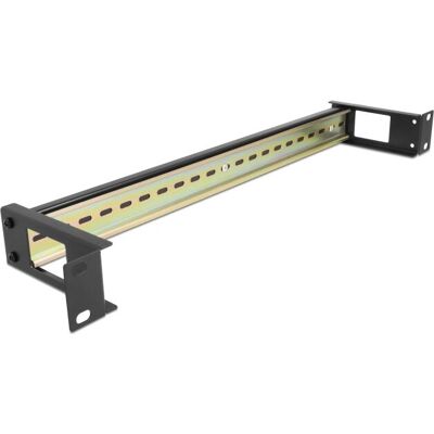 DeLock 67031 Rack-Zubehör - 19'' Hutschienenpanel, 1U DeLock 67031 Rack-Zubehör - 19'' Hutschienenpanel, 1U