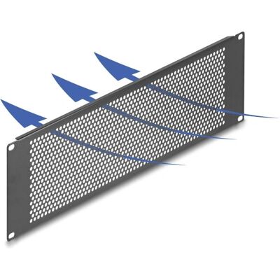 DeLock 67037 Rack-Zubehör - Belüftetes 3U Metallschirm DeLock 67037 Rack-Zubehör - Belüftetes 3U Metallschirm