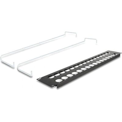 DeLOCK 67057 Panel de Patch - 32 Ports, Noir, 2U, D-Type - Publicité DeLOCK 67057 Panel de Patch - 32 Ports, Noir, 2U, D-Type - Publicité