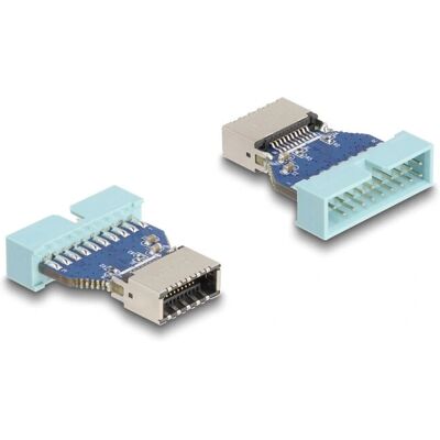 DeLOCK 67131 Kabel Gender Wechsel - USB 19 Pin Blau DeLOCK 67131 Kabel Gender Wechsel - USB 19 Pin Blau