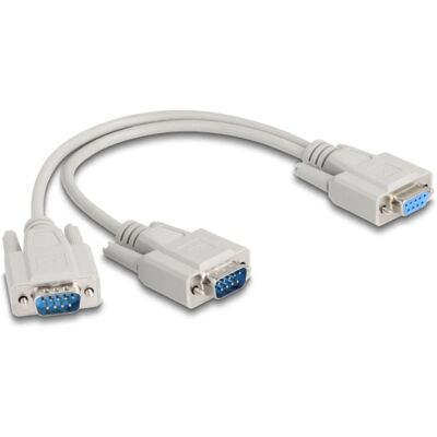 DeLOCK 67160 Seriell Kabeladapter Splitter - 30cm DeLOCK 67160 Seriell Kabeladapter Splitter - 30cm