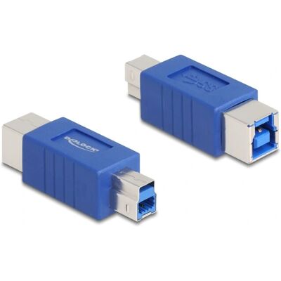 DeLock 67229 Kabel Gender Changer USB Typ-B Blau DeLock 67229 Kabel Gender Changer USB Typ-B Blau