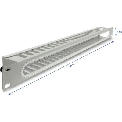 DeLOCK 67278 Kabelmanagement Panel - Rack Zubehör DeLOCK 67278 Kabelmanagement Panel - Rack Zubehör