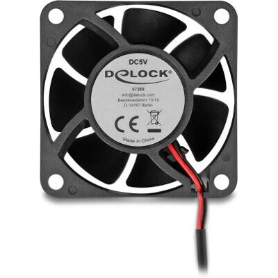 DeLOCK 67289 Computer Cooling System - Black Fan 6cm DeLOCK 67289 Computer Cooling System - Black Fan 6cm