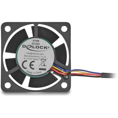 DeLOCK 67299 Computer-Kühlsystem - Schwarz, 40x40x20mm, 4cm Lüfter DeLOCK 67299 Computer-Kühlsystem - Schwarz, 40x40x20mm, 4cm Lüfter