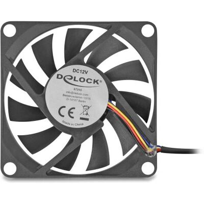 DeLOCK - 67315 - 70x70x10 mm - 12 V - Lüfter DeLOCK - 67315 - 70x70x10 mm - 12 V - Lüfter