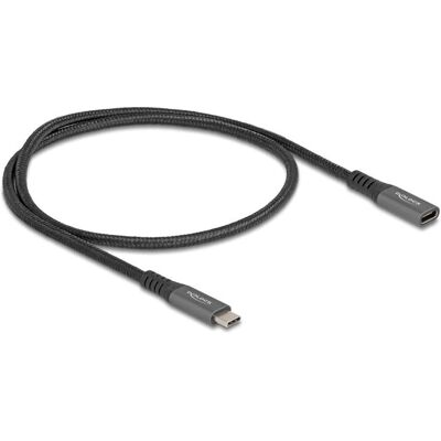 DeLOCK USB C Kabel 10 Gbps, 0,5 m, Schwarz/Grau, USB 3.2 Gen 2 DeLOCK USB C Kabel 10 Gbps, 0,5 m, Schwarz/Grau, USB 3.2 Gen 2