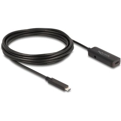 DeLOCK 80028 USB Kabel - USB 3.2 Gen 2 - 5m - Schwarz DeLOCK 80028 USB Kabel - USB 3.2 Gen 2 - 5m - Schwarz