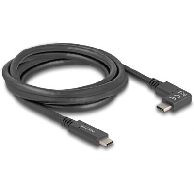 DeLOCK USB Kabel - 2m, USB-C, Schwarz, 4K, 60W PD, 5 Gbps DeLOCK USB Kabel - 2m, USB-C, Schwarz, 4K, 60W PD, 5 Gbps
