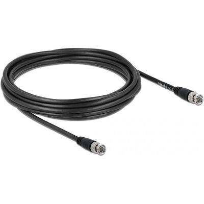 Delock 80084 coaxialkabel - 5m BNC Svart Delock 80084 coaxialkabel - 5m BNC Svart