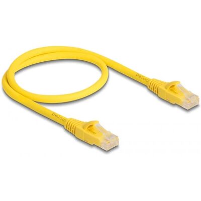 DeLock 80100 Netzwerkkabel Gelb Cat6a U/UTP DeLock 80100 Netzwerkkabel Gelb Cat6a U/UTP