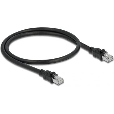 DeLOCK 80112 Netzwerkkabel - Schwarz - 0,5 m - Geschirmt DeLOCK 80112 Netzwerkkabel - Schwarz - 0,5 m - Geschirmt