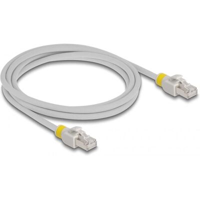 DeLock Netzwerkkabel 80119 - Cat6a S/FTP - Grau - 2 m DeLock Netzwerkkabel 80119 - Cat6a S/FTP - Grau - 2 m