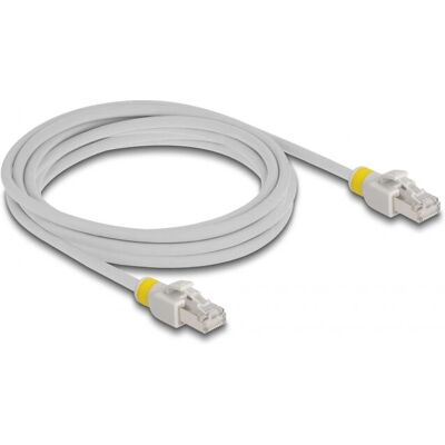 DeLOCK 80120 Netzwerkkabel - Cat6a S/FTP, 3m, Grau DeLOCK 80120 Netzwerkkabel - Cat6a S/FTP, 3m, Grau