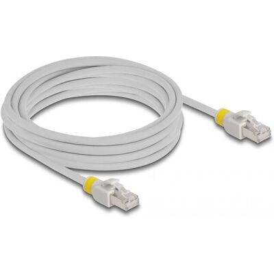 DeLOCK 80121 Abschirmtes Cat6a S/FTP Netzwerkkabel - Grau DeLOCK 80121 Abschirmtes Cat6a S/FTP Netzwerkkabel - Grau
