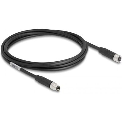 Cable de sensor/actuador DeLOCK 80139 - Negro 2m IP67 Cable de sensor/actuador DeLOCK 80139 - Negro 2m IP67