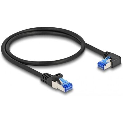 Delock 80221 nätverkskabel - Cat6a S/FTP, 50cm, Svart Delock 80221 nätverkskabel - Cat6a S/FTP, 50cm, Svart