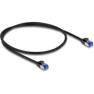 Delock Cat6a S/FTP verkkokabel - 0,5m - Musta Delock Cat6a S/FTP verkkokabel - 0,5m - Musta