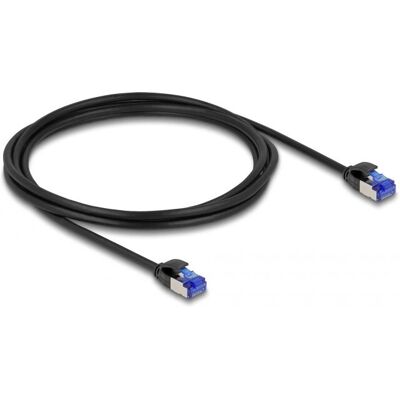Delock 80228 Verkkokuitukaapeli - Cat6a S/FTP - 2m - Musta Delock 80228 Verkkokuitukaapeli - Cat6a S/FTP - 2m - Musta