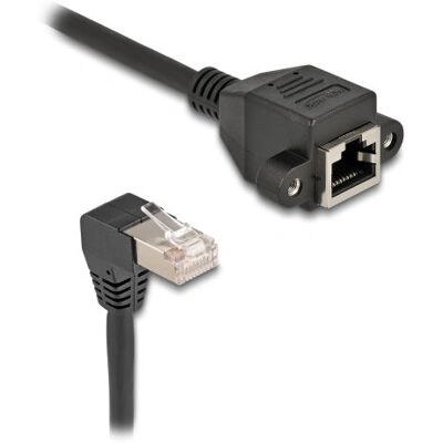 DeLOCK 80313 Netzwerkkabel - Abschirmung Cat6a, 3m, Rechtwinkliger RJ45 DeLOCK 80313 Netzwerkkabel - Abschirmung Cat6a, 3m, Rechtwinkliger RJ45