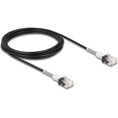 DeLOCK 80391 Netzwerkkabel Cat6a U/UTP, 3 m, Schwarz DeLOCK 80391 Netzwerkkabel Cat6a U/UTP, 3 m, Schwarz