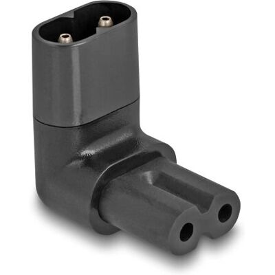 Adattatore di alimentazione DeLOCK 80470 IEC C8 a C7 - Nero Adattatore di alimentazione DeLOCK 80470 IEC C8 a C7 - Nero