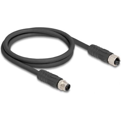DeLOCK 80522 Sensor/Actuator Cable - Black - Sensor/Actuator Cable DeLOCK 80522 Sensor/Actuator Cable - Black - Sensor/Actuator Cable