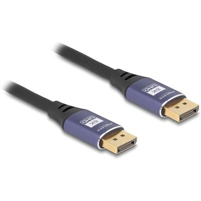 DeLOCK 80601 DisplayPort Kabel - 8K 60Hz - Lila - DisplayPort 1.4 - 2m DeLOCK 80601 DisplayPort Kabel - 8K 60Hz - Lila - DisplayPort 1.4 - 2m