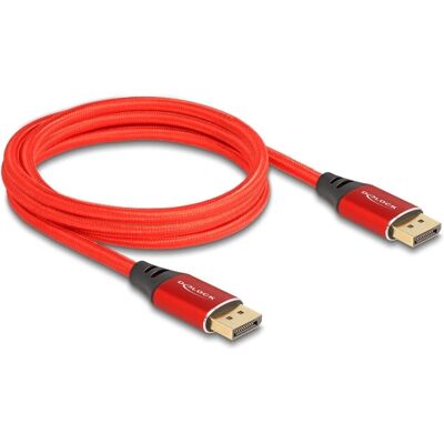 Câble DisplayPort DeLOCK 80632 - 16K, 2m, HDR, Contacts en or Câble DisplayPort DeLOCK 80632 - 16K, 2m, HDR, Contacts en or