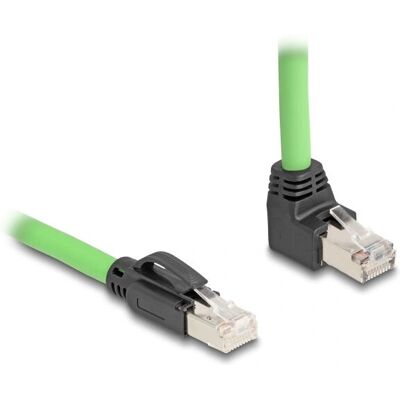 DeLOCK 80892 - Câble réseau - 1m, Cat6a, SF/UTP, Vert & Noir DeLOCK 80892 - Câble réseau - 1m, Cat6a, SF/UTP, Vert & Noir
