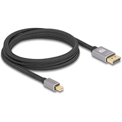 DeLOCK Mini DisplayPort - DisplayPort Kabel - 8K 60Hz - 2m DeLOCK Mini DisplayPort - DisplayPort Kabel - 8K 60Hz - 2m