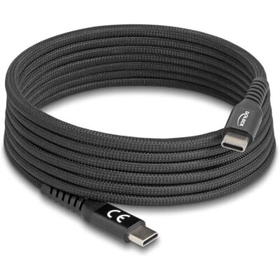 DeLOCK 81120 USB-Kabel - 2 m, USB-C, Schwarz, 60W DeLOCK 81120 USB-Kabel - 2 m, USB-C, Schwarz, 60W