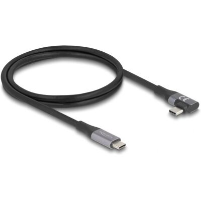 DeLOCK USB-kabel 1m Zwart - USB 4.0 Thunderbolt 3 40Gbps DeLOCK USB-kabel 1m Zwart - USB 4.0 Thunderbolt 3 40Gbps