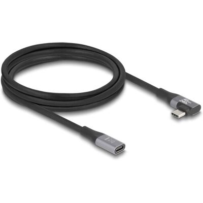 DeLOCK USB Kabel - 2m - Schwarz - Unterstützt USB4 20Gbps & 240W Power DeLOCK USB Kabel - 2m - Schwarz - Unterstützt USB4 20Gbps & 240W Power