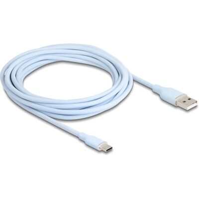 Câble USB DeLOCK 81224 - 4m USB A à USB C - Bleu Câble USB DeLOCK 81224 - 4m USB A à USB C - Bleu