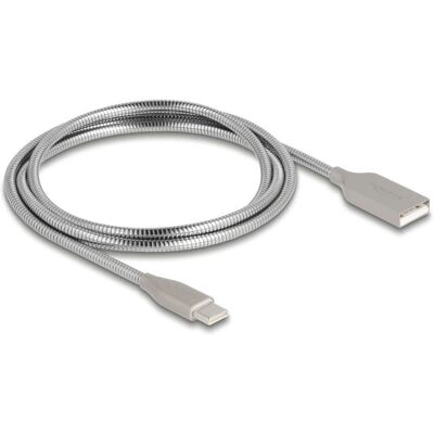 DeLOCK 81258 USB-Kabel - Silber - USB 2.0, 60W PD, 1m DeLOCK 81258 USB-Kabel - Silber - USB 2.0, 60W PD, 1m