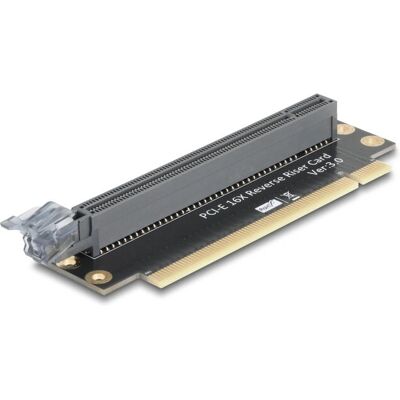 Tarjeta elevadora PCIe DeLOCK - Horizontal x16 - 23mm Altura Tarjeta elevadora PCIe DeLOCK - Horizontal x16 - 23mm Altura