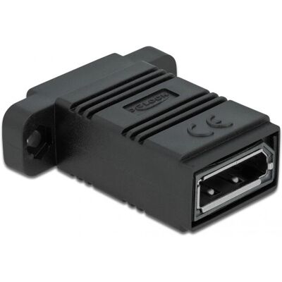 DeLock Easy 45 DisplayPort Adapter - Schwarz DeLock Easy 45 DisplayPort Adapter - Schwarz