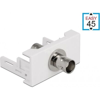 DeLOCK 81336 Koaxialstecker - Weiß - Koaxialverbinder DeLOCK 81336 Koaxialstecker - Weiß - Koaxialverbinder