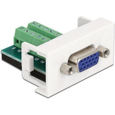 Connettore VGA modulare DeLOCK 81346 - Modulo elettronico Connettore VGA modulare DeLOCK 81346 - Modulo elettronico
