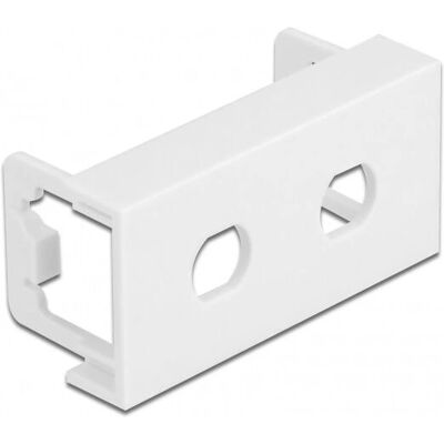 DeLOCK 81366 Placa de Pared - Blanco - Sistema Modular DeLOCK 81366 Placa de Pared - Blanco - Sistema Modular