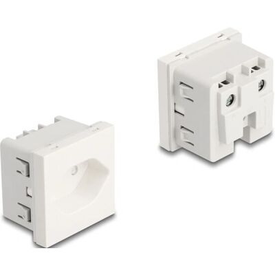 DeLOCK 81437 Weiße Easy 45 Steckdose - Socket-outlet DeLOCK 81437 Weiße Easy 45 Steckdose - Socket-outlet