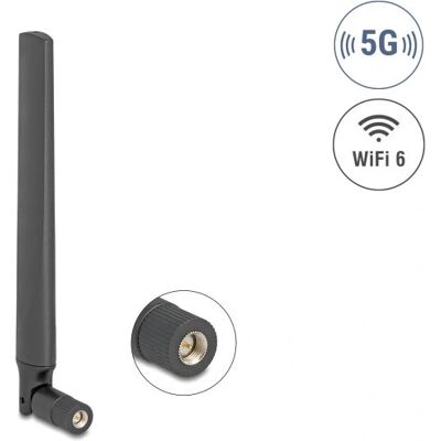 DeLOCK 81463 Antenna omnidirezionale 5G LTE WiFi 6 DeLOCK 81463 Antenna omnidirezionale 5G LTE WiFi 6