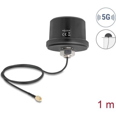 DeLOCK 81469 Omnidirektionale 5G LTE WiFi 6 Netzantenne DeLOCK 81469 Omnidirektionale 5G LTE WiFi 6 Netzantenne
