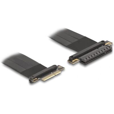 Adaptador PCIe 3.0 x4 a x8 de Delock - cable de 30cm Adaptador PCIe 3.0 x4 a x8 de Delock - cable de 30cm