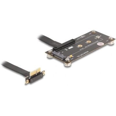 DeLOCK 81503 PCIe Adapter - M.2 to PCIe 3.0 x1 - Black DeLOCK 81503 PCIe Adapter - M.2 to PCIe 3.0 x1 - Black