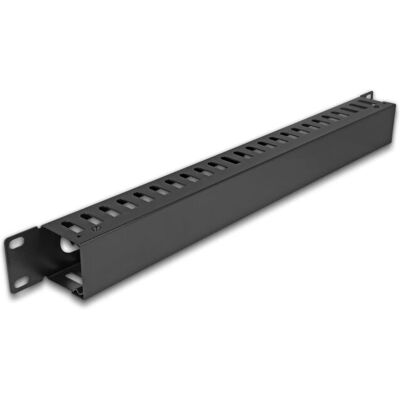 DeLOCK 81558 Kabelmanagement-Panel - 19'' schwarz, 1U DeLOCK 81558 Kabelmanagement-Panel - 19'' schwarz, 1U