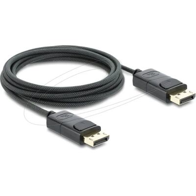 Câble DisplayPort Delock 81674 - 8K 60Hz - Noir Câble DisplayPort Delock 81674 - 8K 60Hz - Noir