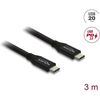 DeLOCK USB4 20Gbps Koaxialkabel - 3m DeLOCK USB4 20Gbps Koaxialkabel - 3m