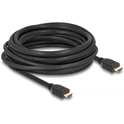 Delock 82006 HDMI Kabel - 10m - Schwarz - Unterstützt 8K 60Hz & 48Gbps Delock 82006 HDMI Kabel - 10m - Schwarz - Unterstützt 8K 60Hz & 48Gbps